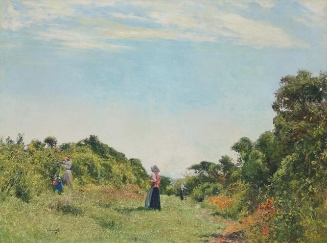 10. "Summer Morning" in a private collection.