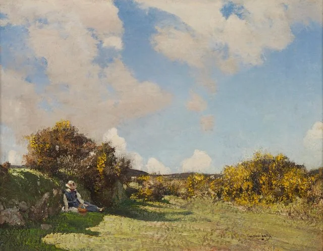3. "The Picnic" undated. In a private collection.