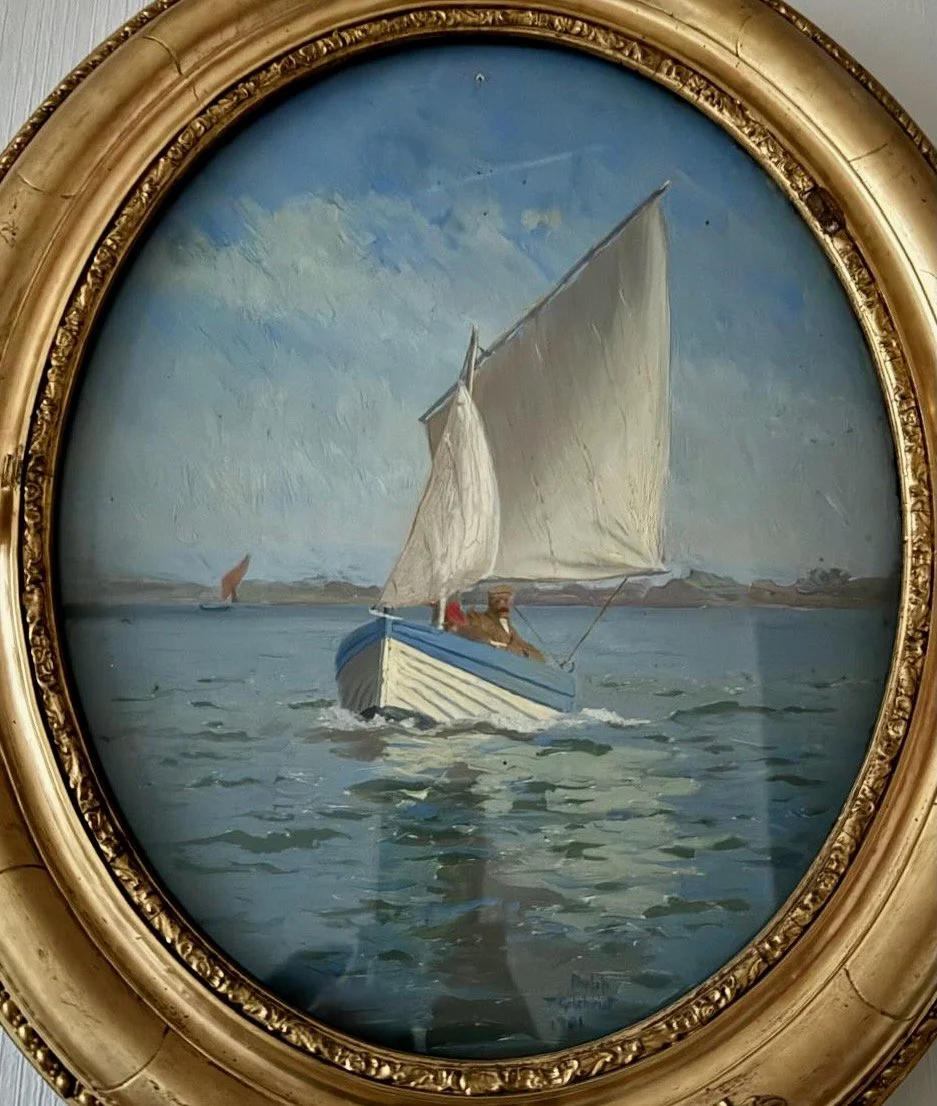 27. Unknown sailing boat.