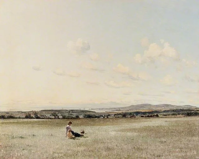 8. "A Manx Landscape" 1912: A favourite: Glasgow Museums.