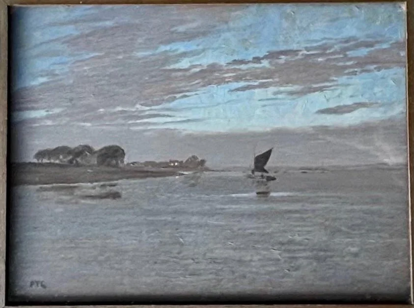 22. 'Twilight view of Sunderland Point' possibly dated between 1906 and 1910. 