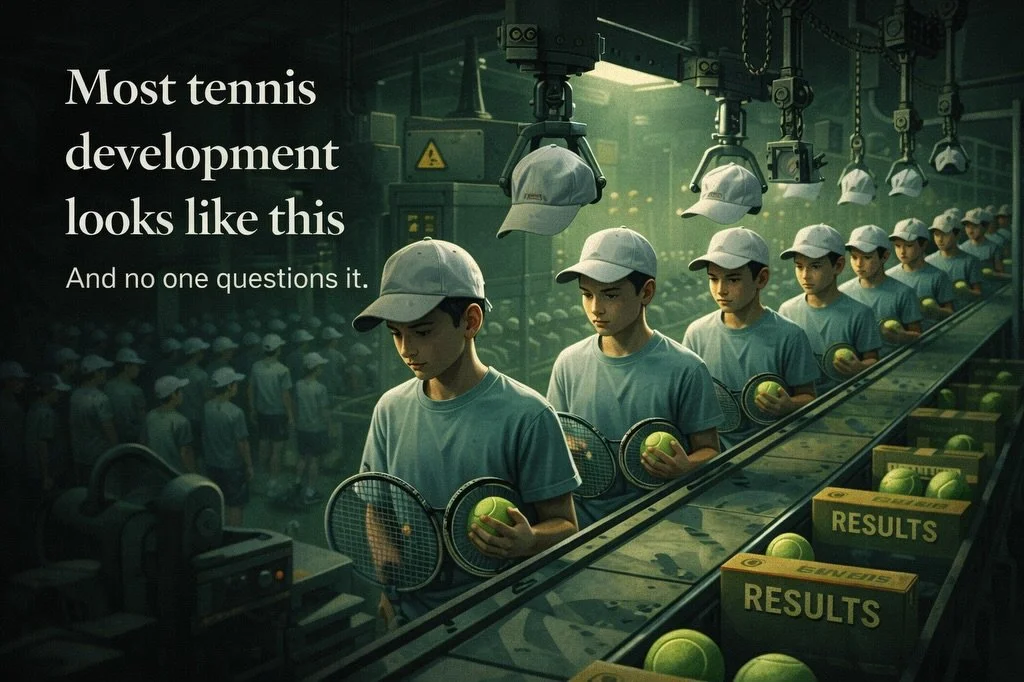 The Tennis Development Dilemma‼️

Follow to take your game to the next level🤝🏻