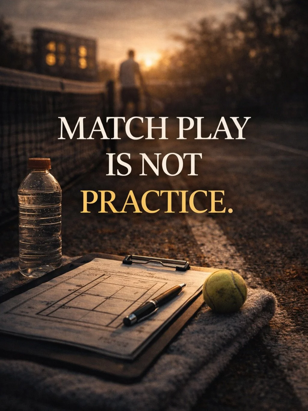 Matches feel productive.

They&rsquo;re intense.
They&rsquo;re emotional.
They feel like &ldquo;real work.&rdquo;

But most matches just expose what you already are.

They don&rsquo;t build new habits.
They don&rsquo;t install new patterns.
They don&