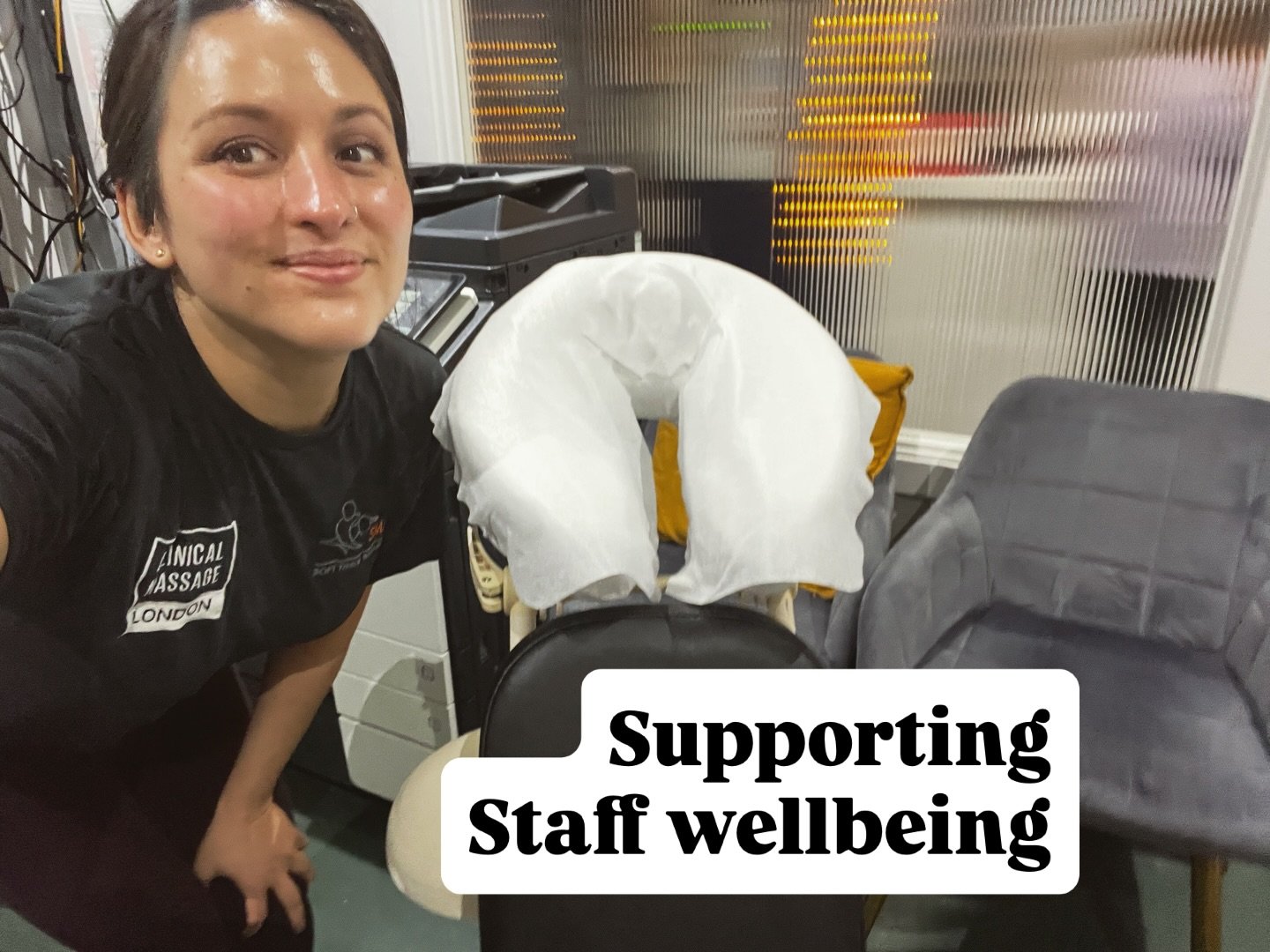 Back at @nfamilyclub Defoe Road as part of their 12 Days of Christmas 🎄

Always a pleasure supporting teams during a busy season &mdash; and lovely to be continuing the festive wellbeing at their Hackney branch next ✨

Thank you for having us back.
