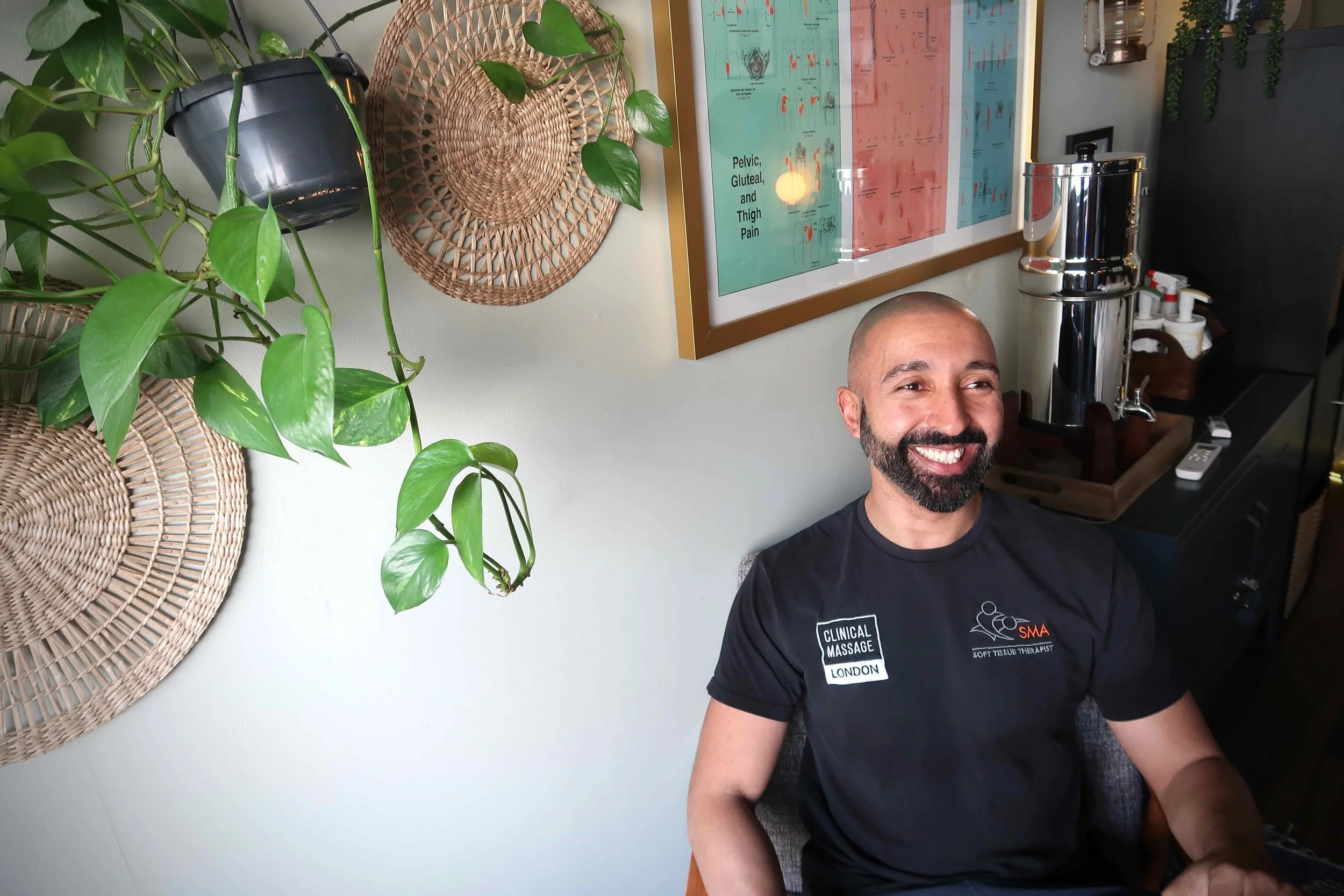 Steven Berry is Level 5 Sports Massage Therapist with a background in personal training and yoga.