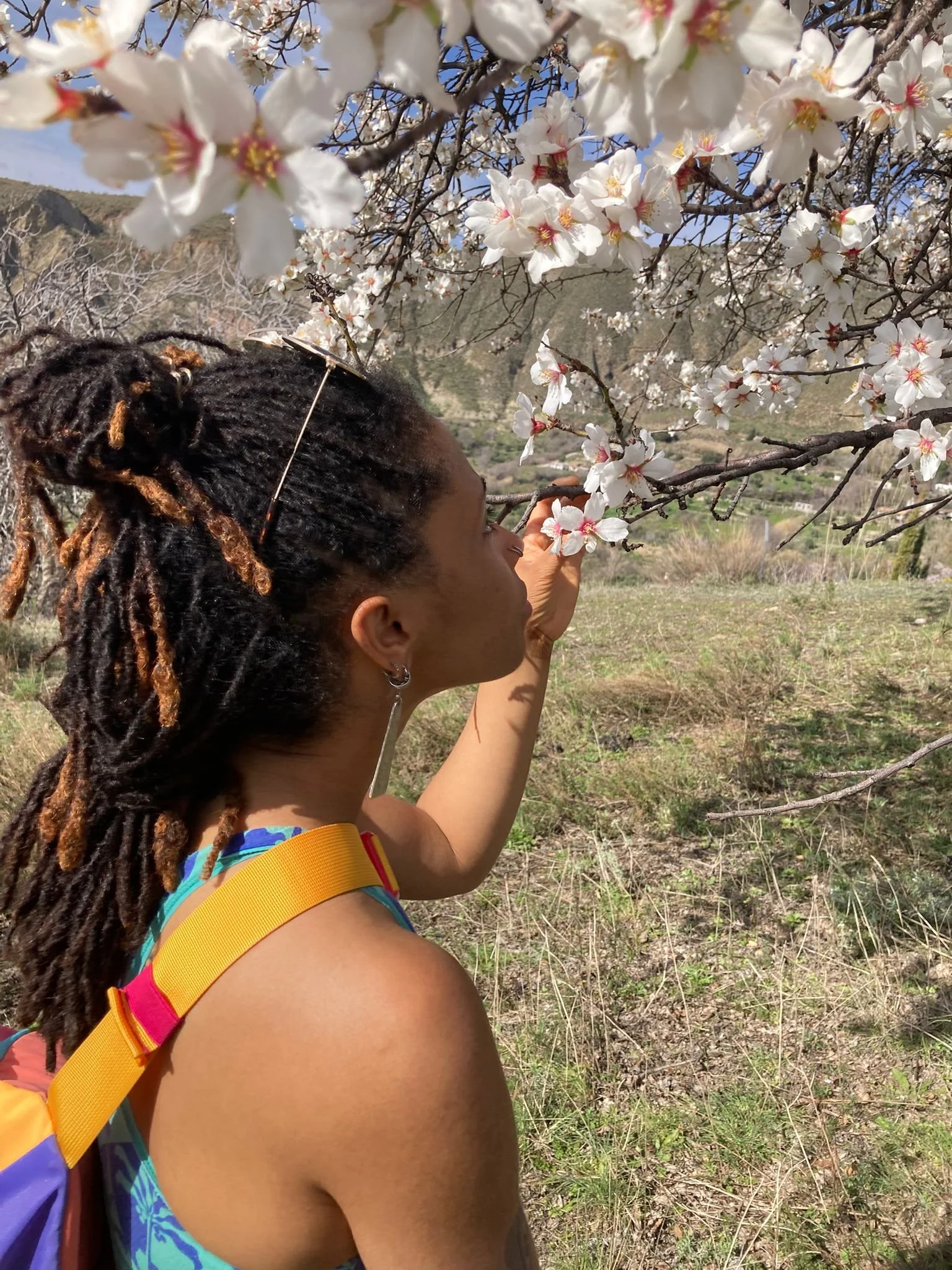 Clinical Massage London therapist Channara on a foraging walk