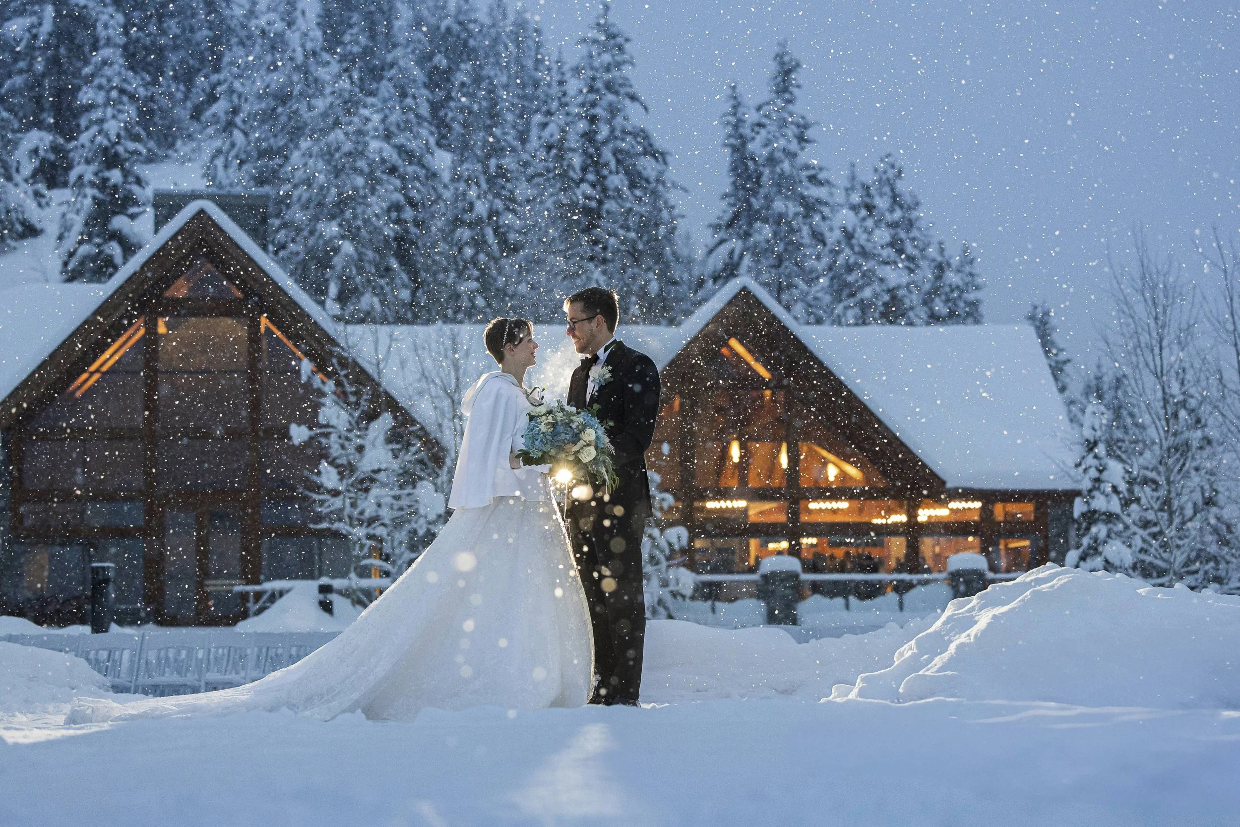Magical Destination Winter Wedding
