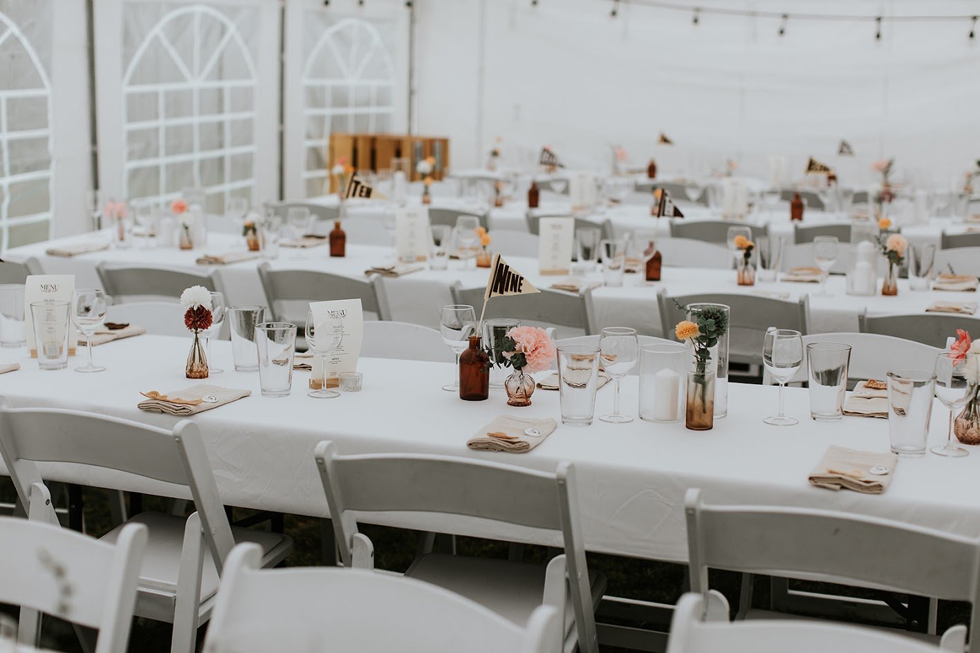 Western Chic Tented Wedding in BC