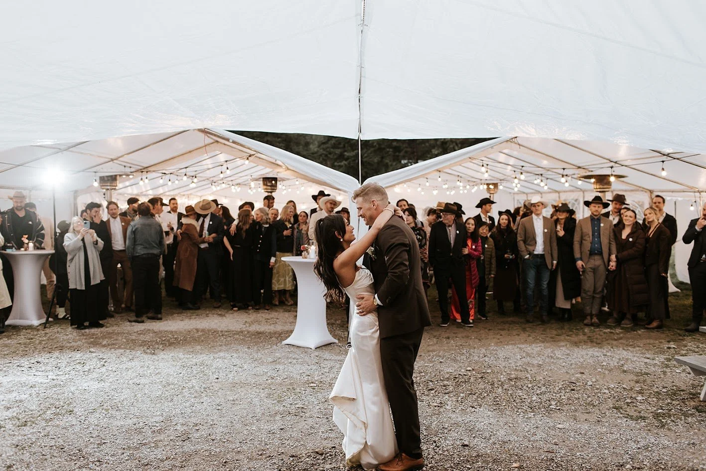 Western Chic Tented Wedding in BC