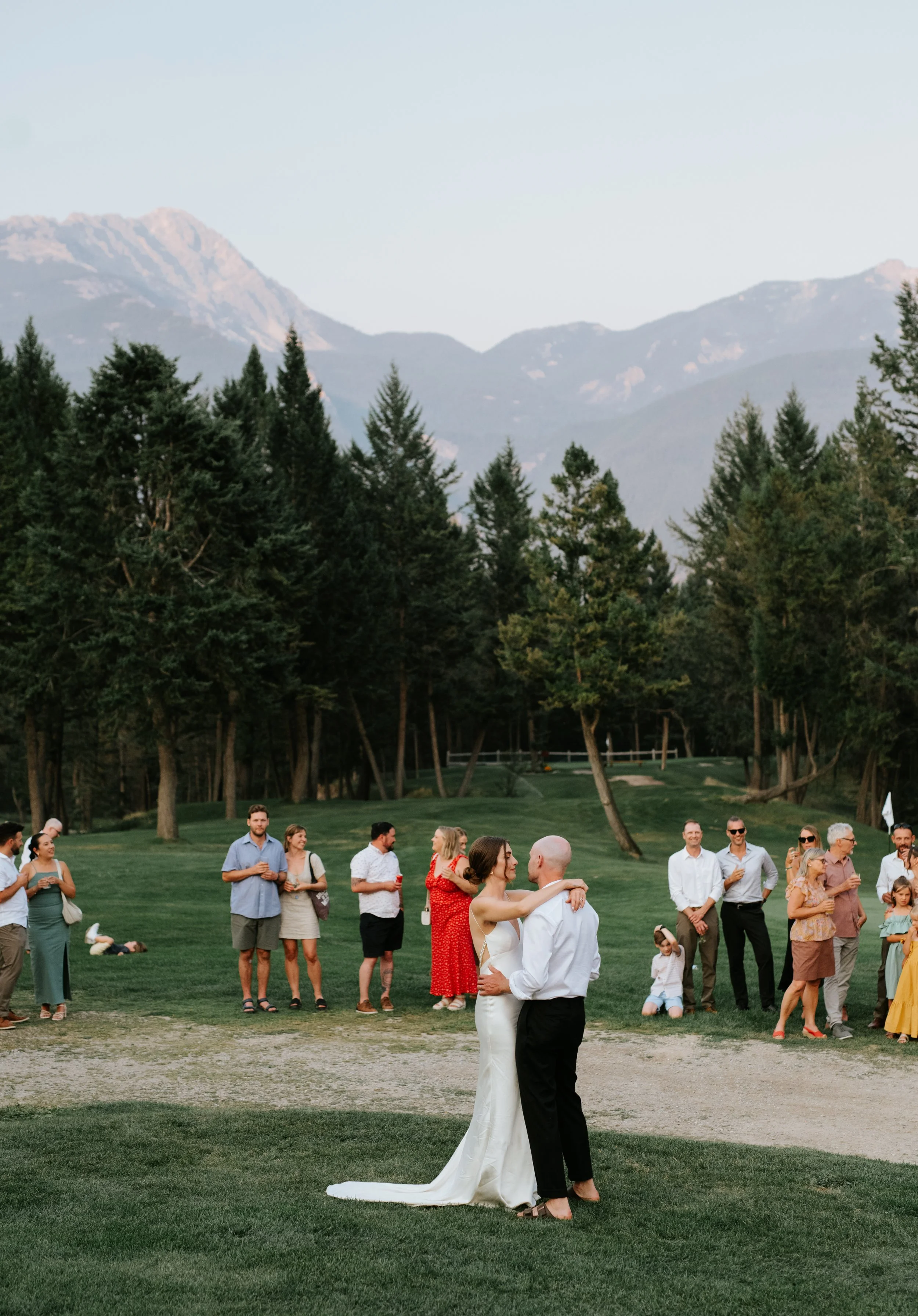 Fairmont Hot Springs Wedding Coys Par 3 Golf Course