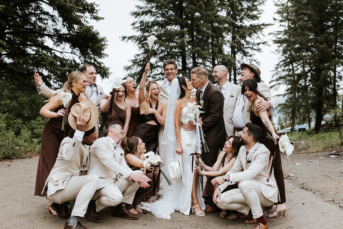 Western Chic Tented Wedding in BC