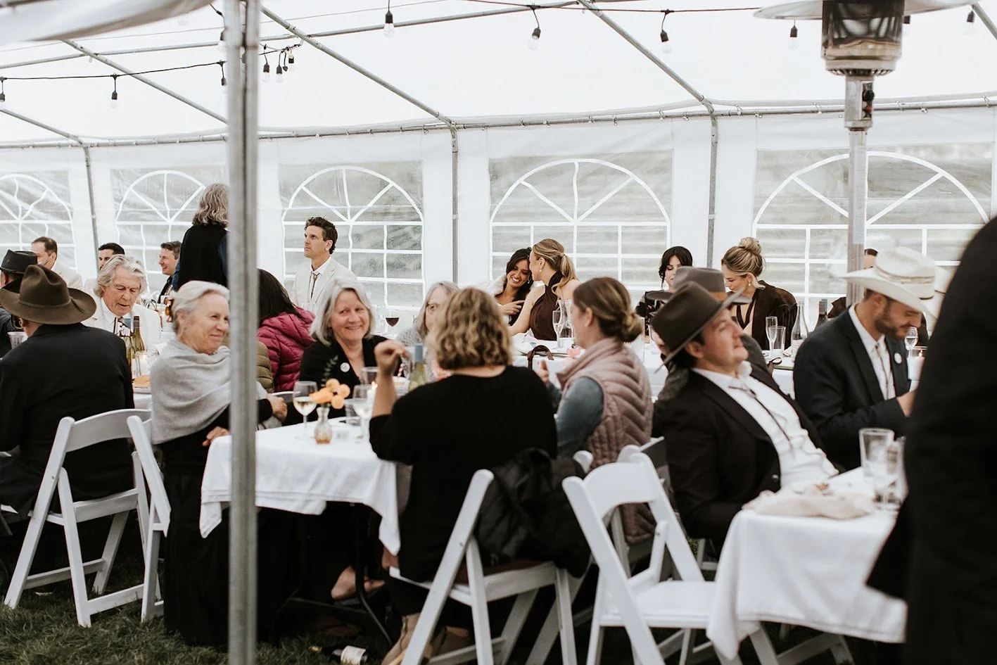 Western Chic Tented Wedding in BC