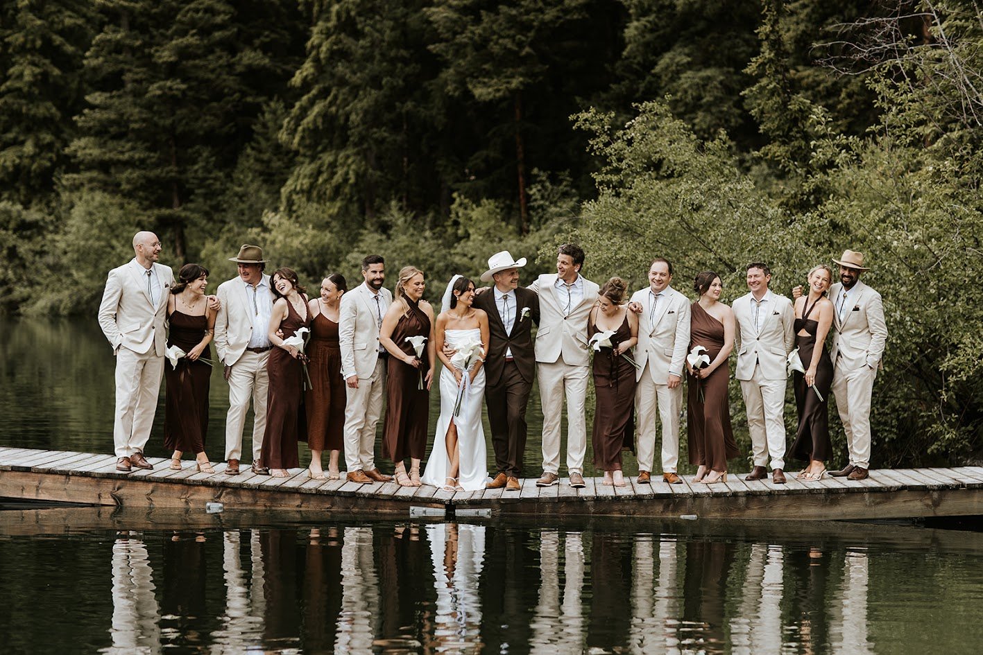 Western Chic Tented Wedding in BC