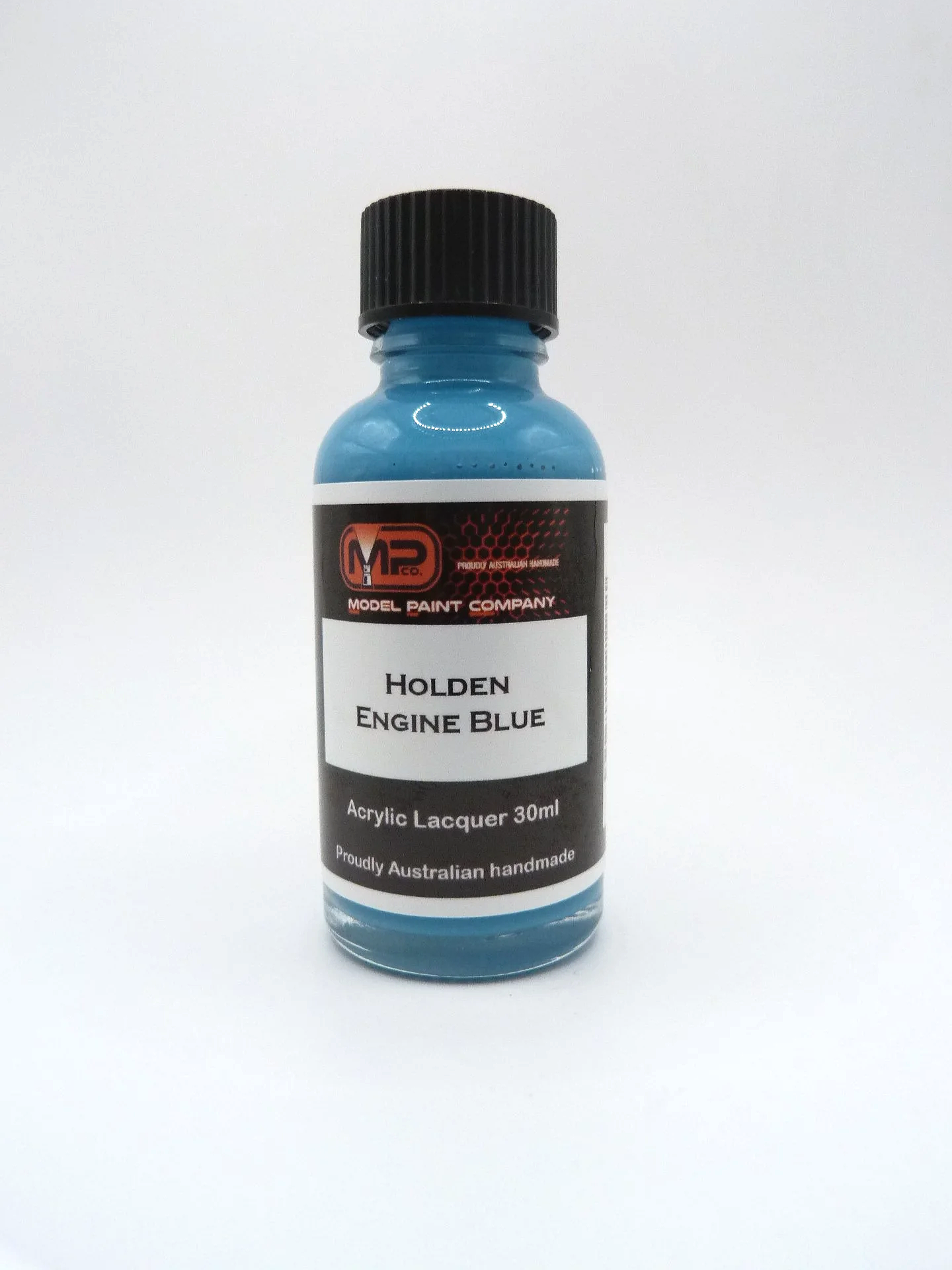 Holden engine block blue paint