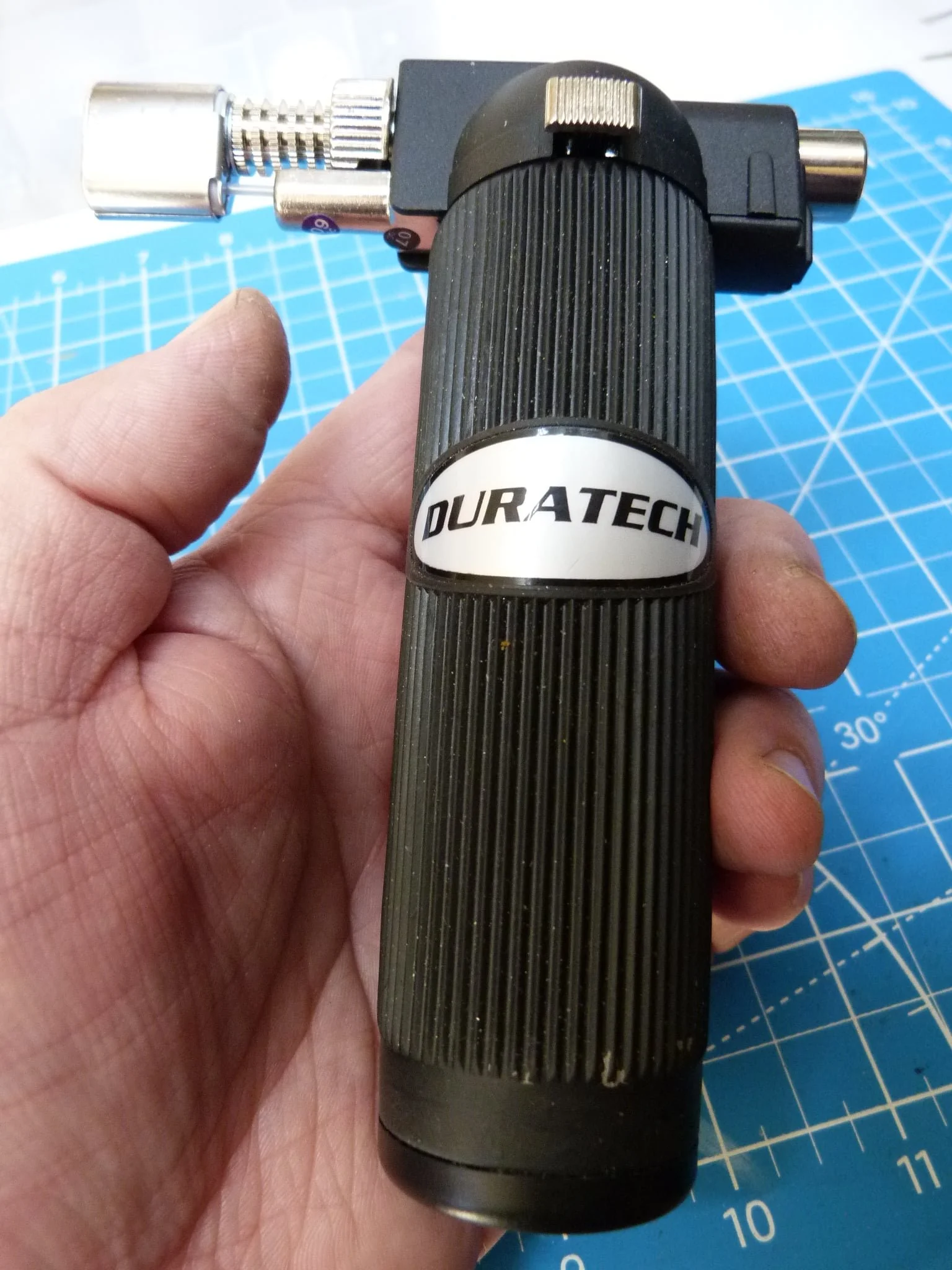 Jaycar torch for softening the brass