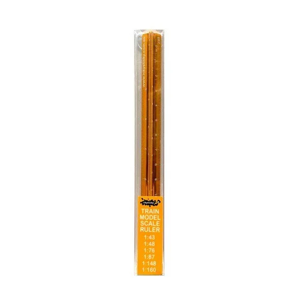 Model train scale ruler