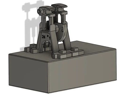 Andian Models HO Scale 3D printed point chair
