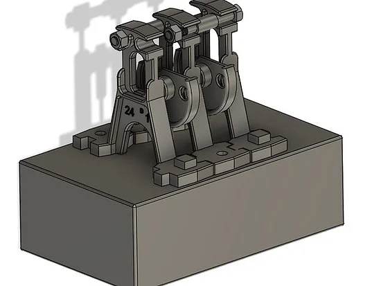 Andian Models HO Scale point rodding chairs