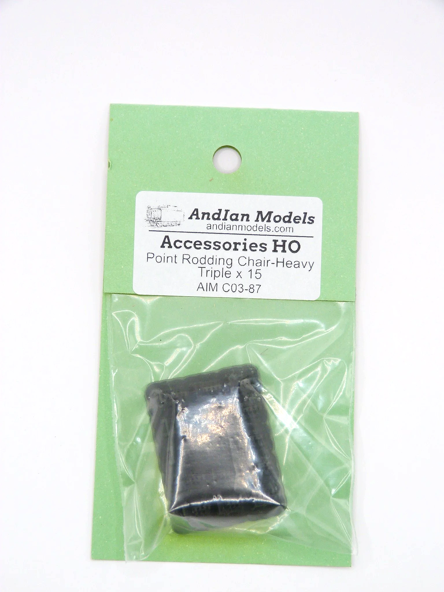 Andian Models HO Scale triple point rodding chairs