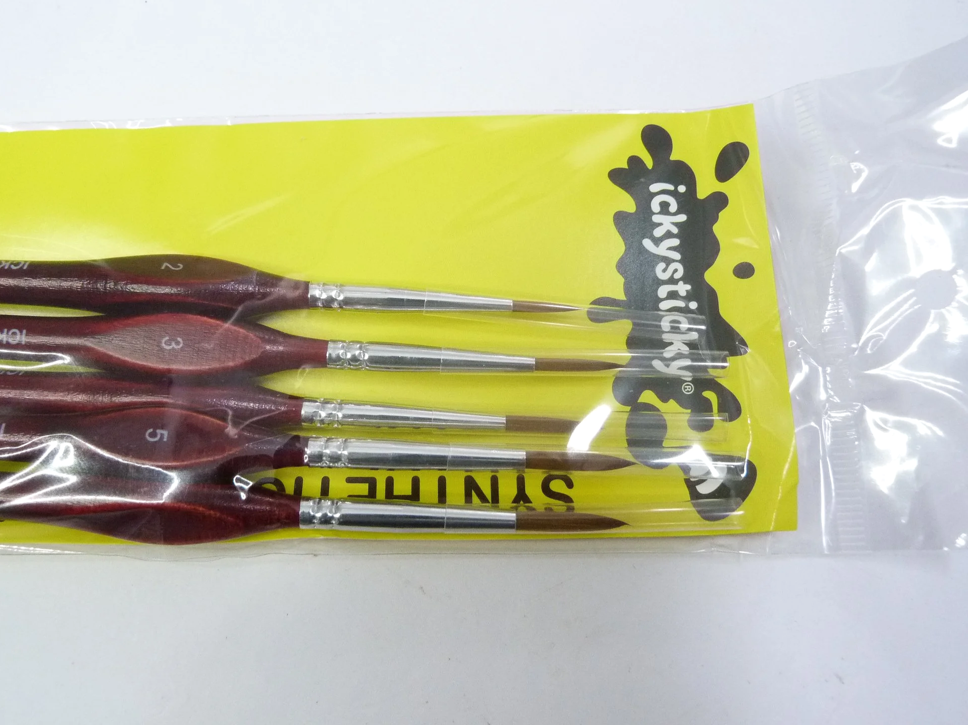 Paint brush set for art and craft