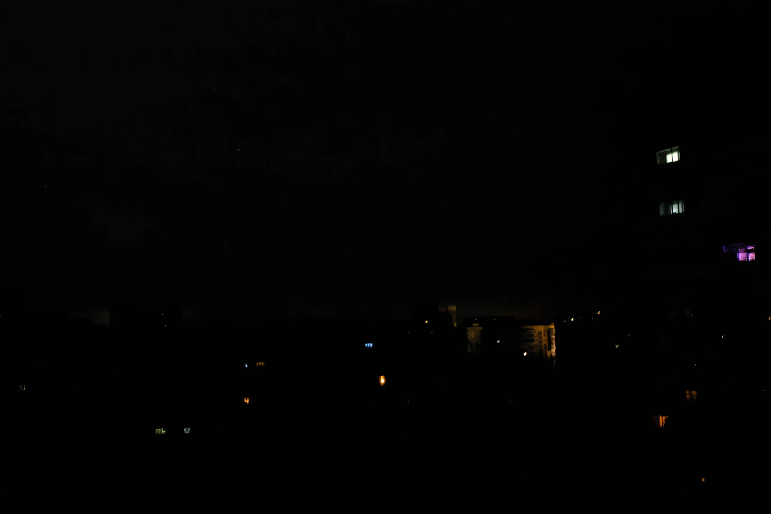 [blackout] - a result of targeted missiles strikes that have destroyed much of country’s energy infrastructure