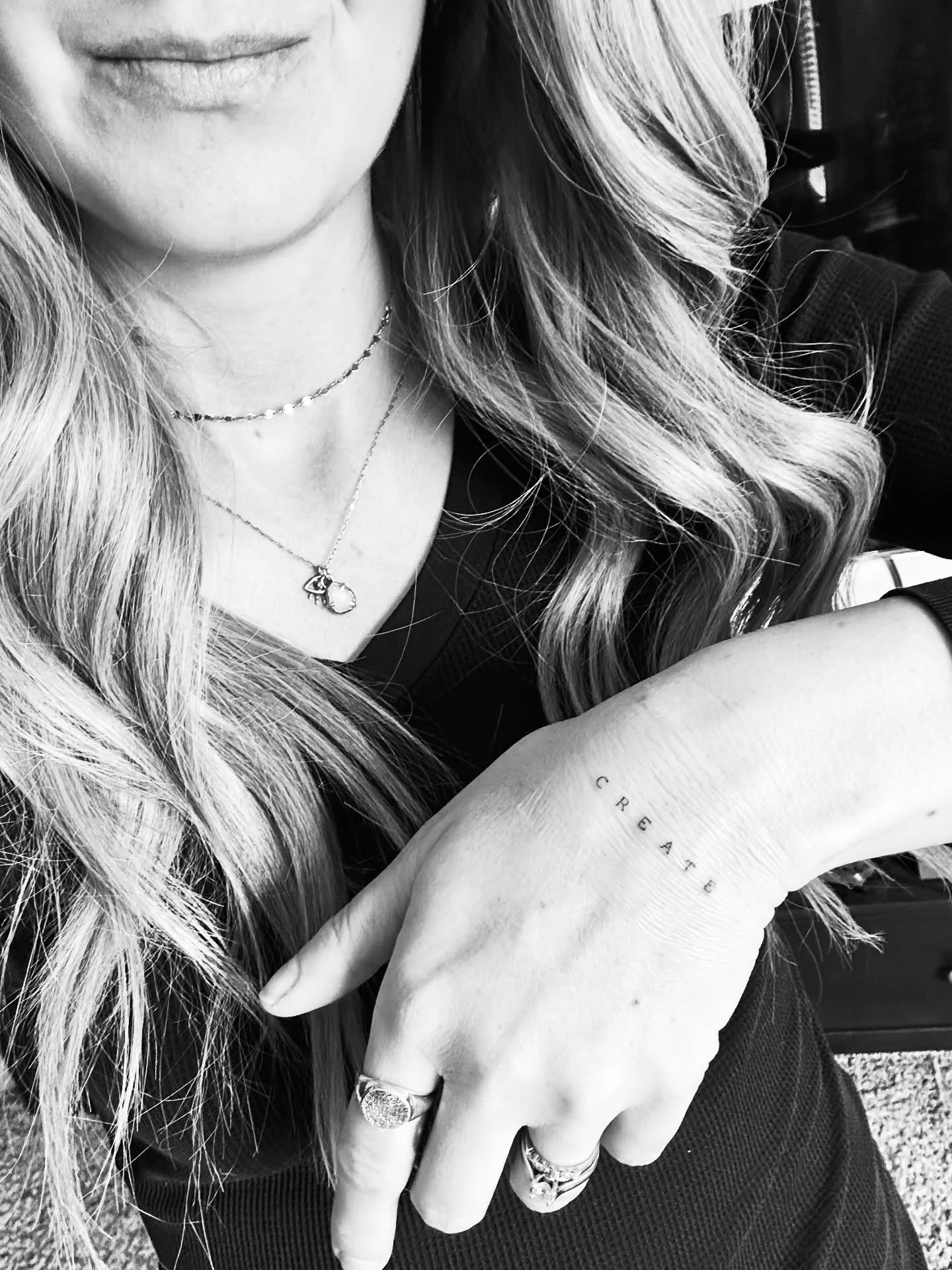 Create, do the thing that feeds your soul ✨ 

Thank you @tinytatclub , I&rsquo;m absolutely obsessed 🫶

#PND #PNDJewelry