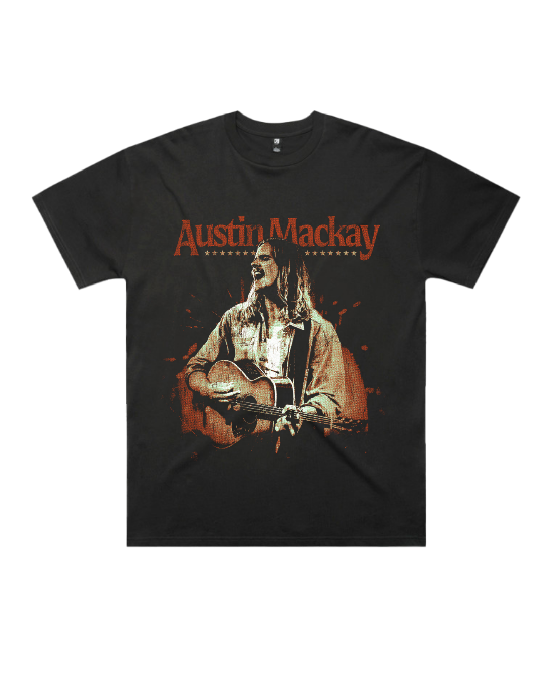 Austin Mackay - Charcoal Tee