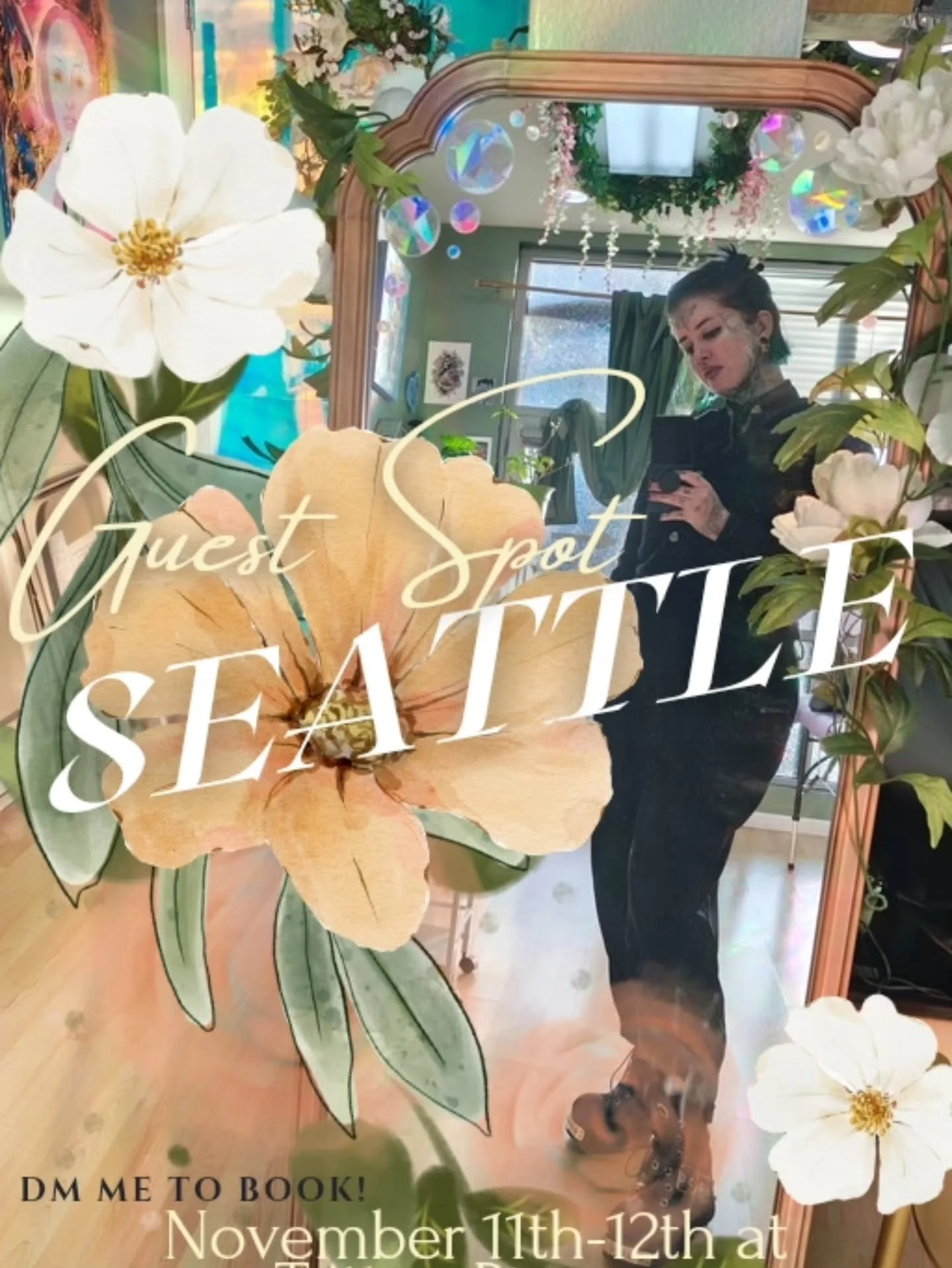 DM me to claim a spot! So excited to be working with the awesome folks at @tattoopizzazz , it's such an honor! 
.
.
.
#seattletattoo #washingtontattoo #seattletattooartist #QueerTattooers #WomenTattooers #finelinetattoo #colortattoo