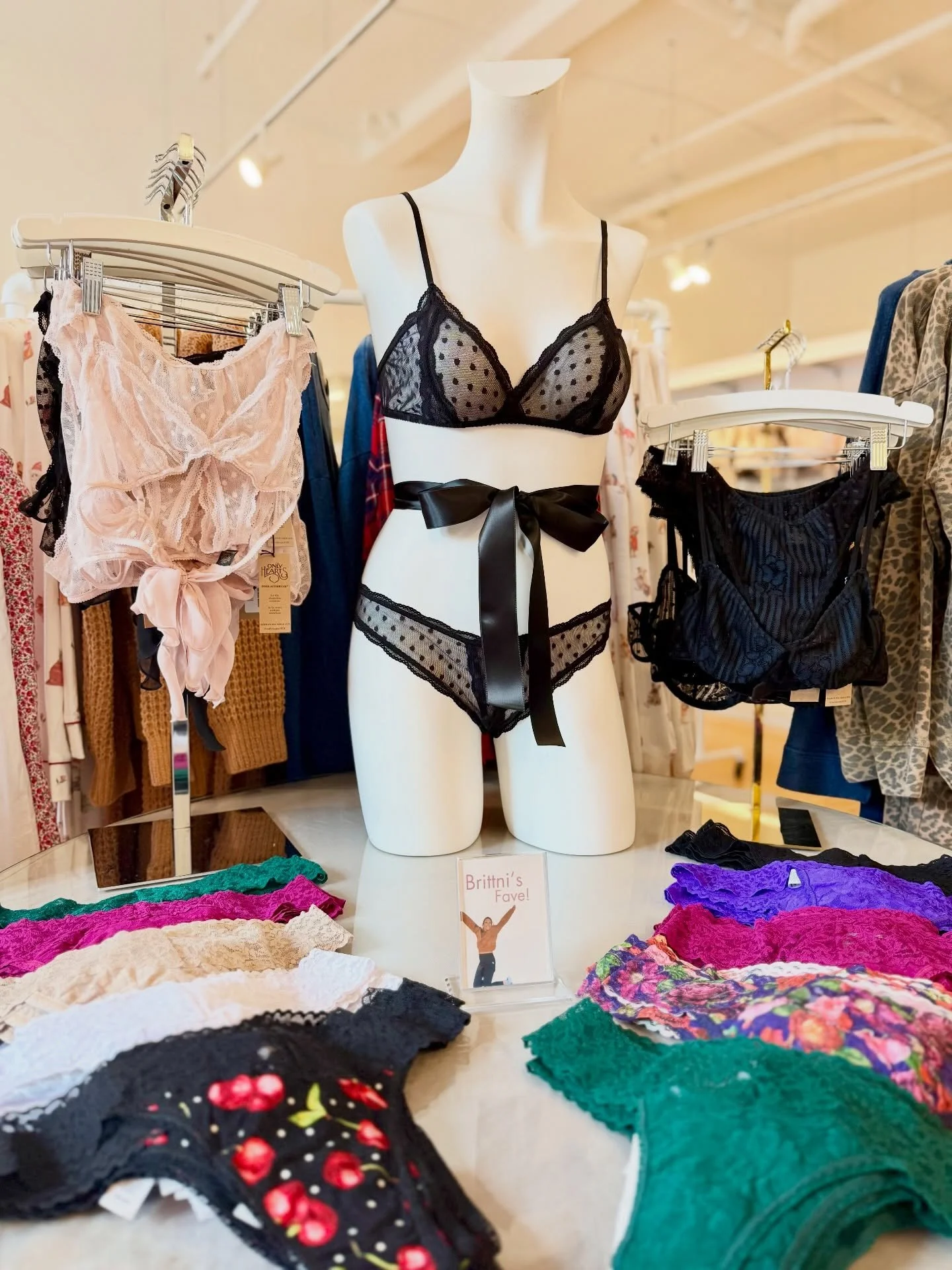 New Hanky Panky has arrived at La Femme! 🍒✨ 

 COME SHOP WITH US
📍110 Rue Promenade Suite 101, Lafayette, LA
🕚 M-Th 10-6 | Fri-Sat 10-5 | Sun 12-4