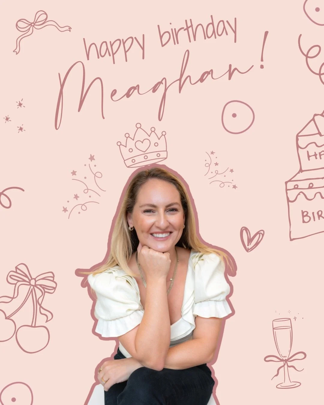 Happy birthday to the woman who truly does it all&mdash; Meaghan! 💚

A wonderful mom, a boss babe, &amp; an incredible cheerleader for the community!

Her fav color? Dark green!
Her fav hobbies? Yapping with friends &amp; going on walks with her kid