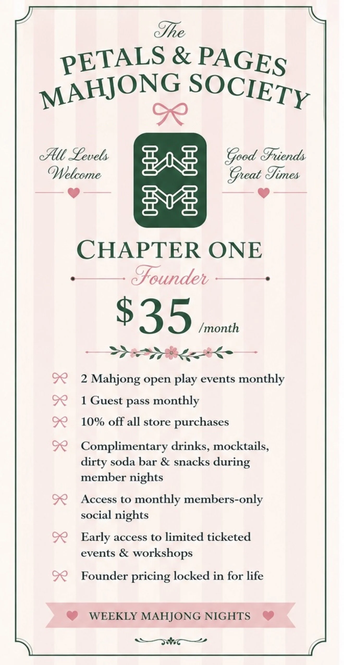 Mahjong Society - CHAPTER ONE $35