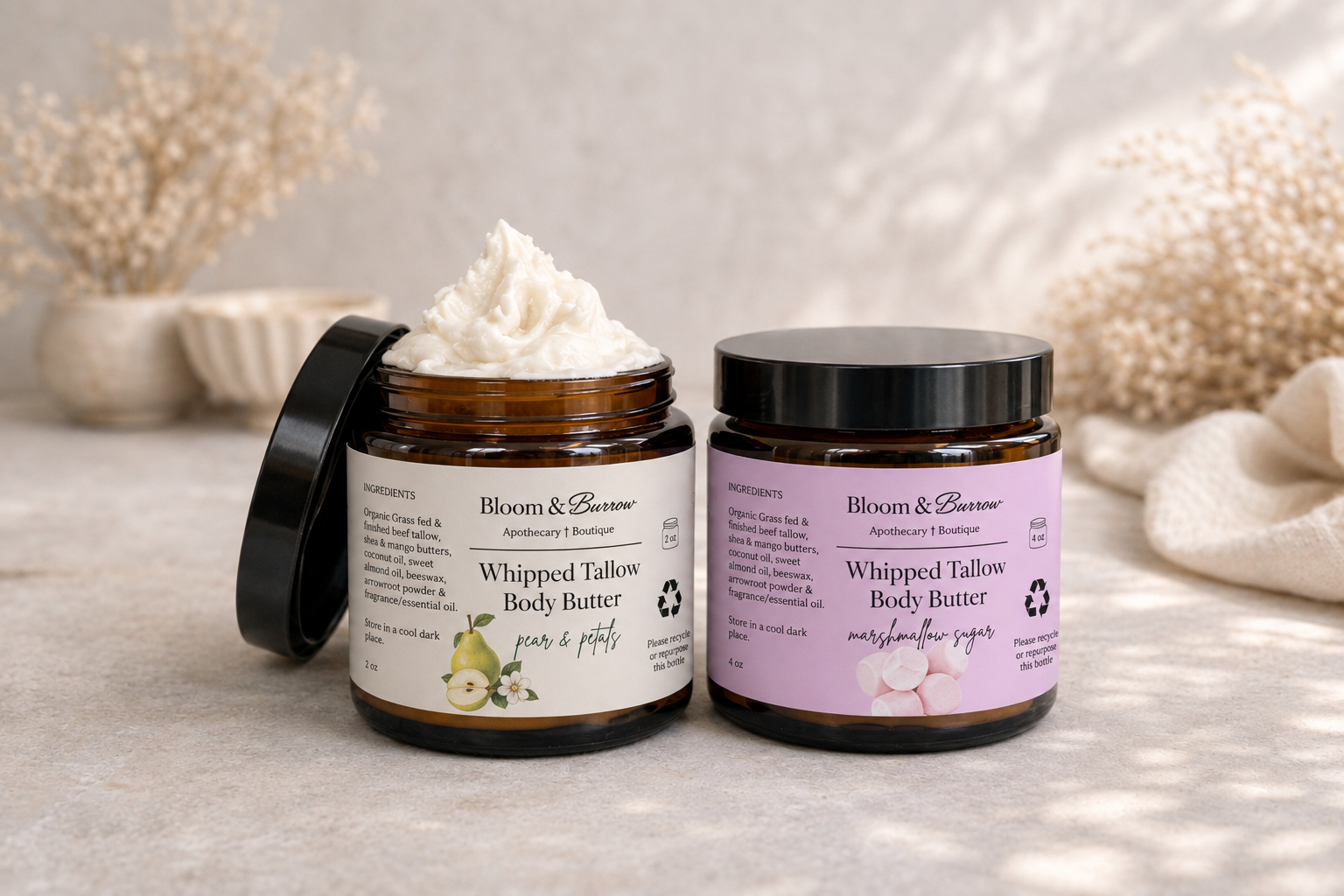 Whipped Tallow Body Butter