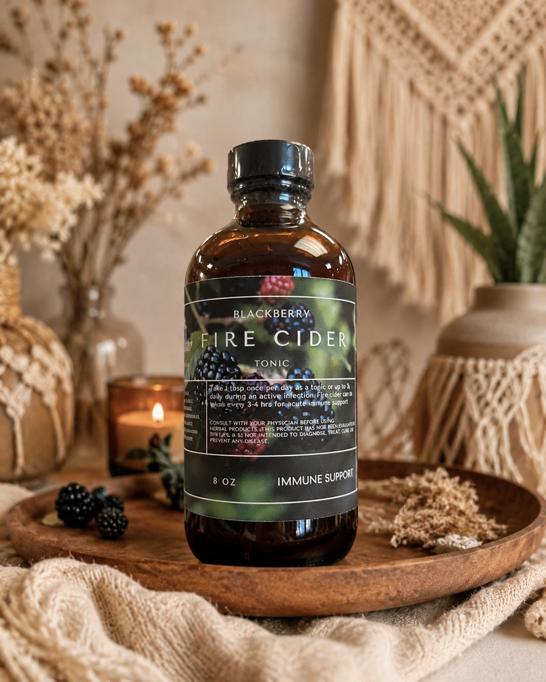 Blackberry Fire Cider