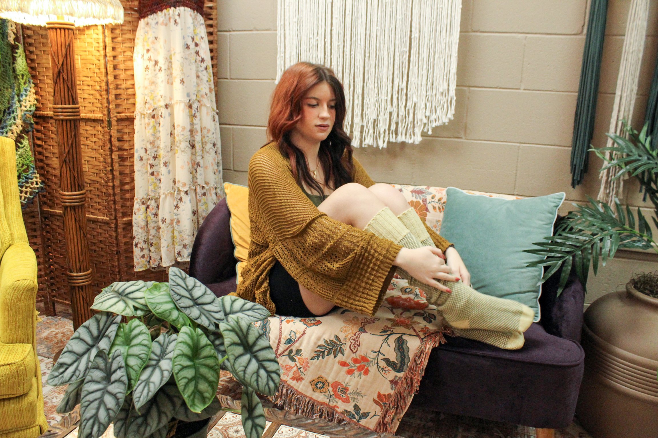 Warm & Soft Knit Lounge Socks