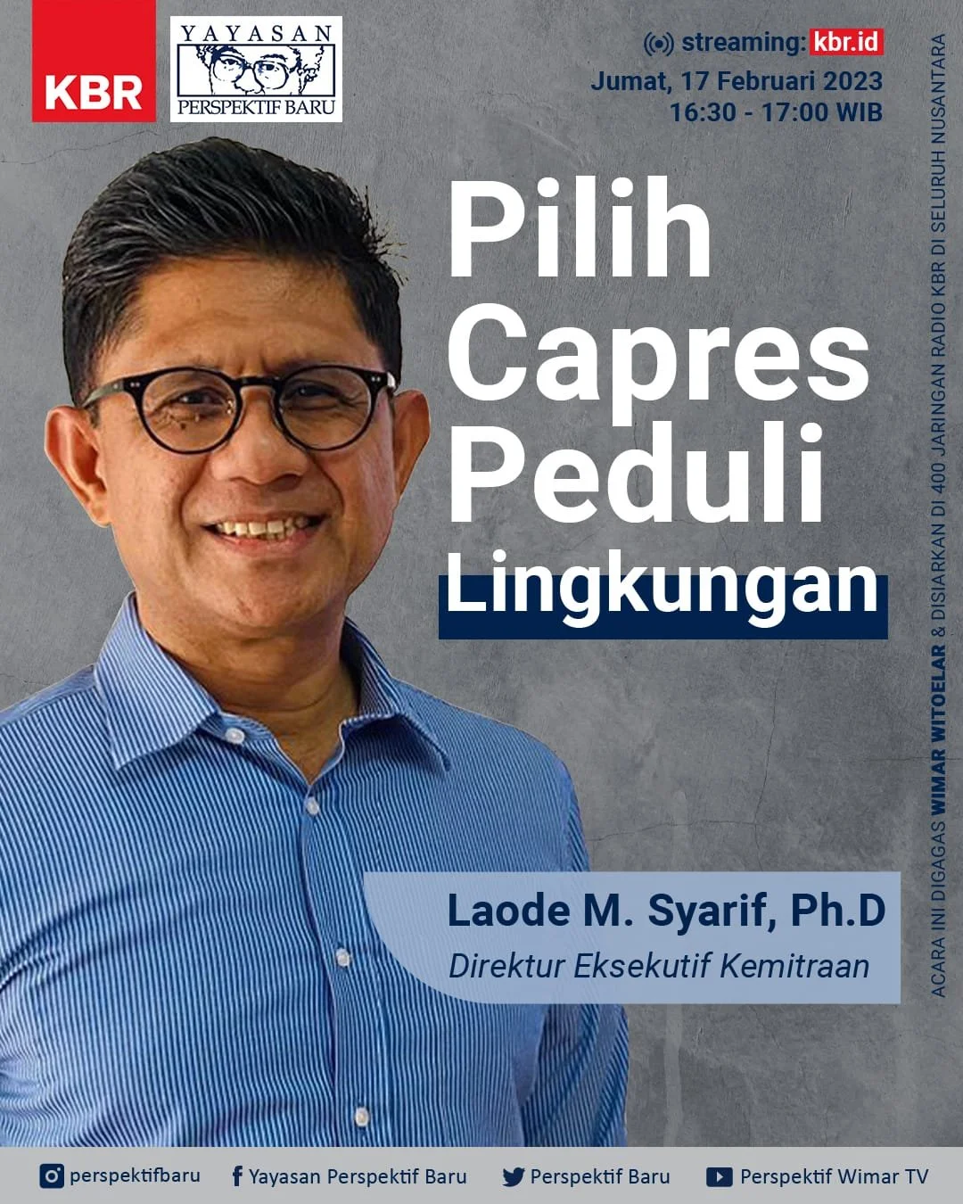                

 
    Pilih Capres Peduli Lingkungan    Salam Perspektif Baru,   Penurunan emisi karbon telah menjadi komitmen internasional untuk semua negara secara bersama-sama menurunkan emisi karbonnya secara nasional.&nbsp;Negara kita tentu sa