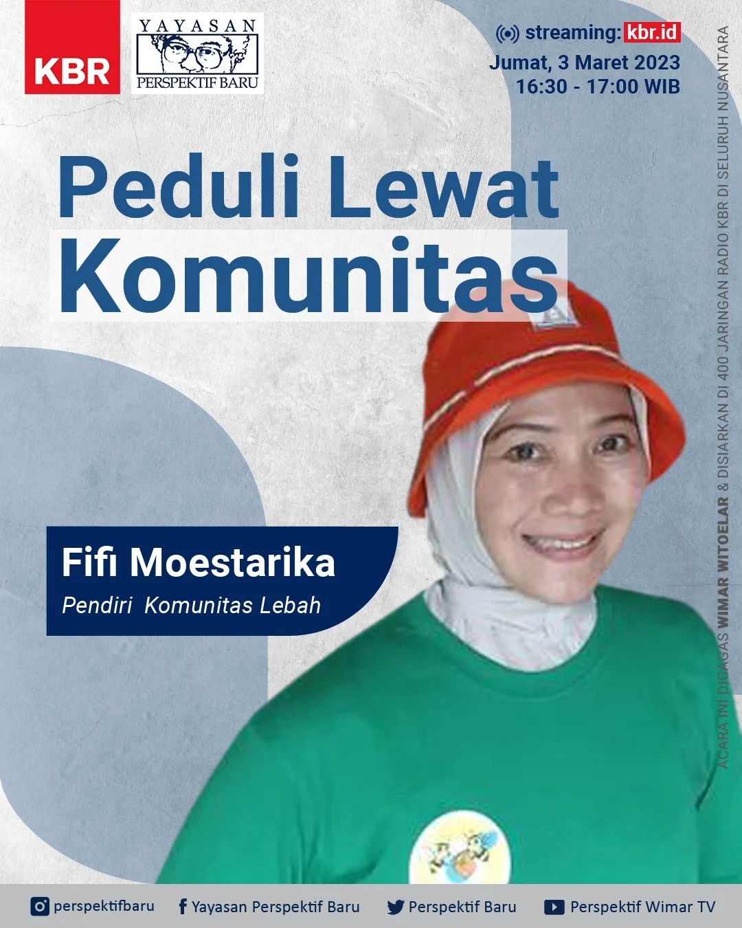                

 
    Peduli Lewat Komunitas      Salam Perspektif Baru,   Momentum mulai berakhirnya pandemi COVID-19&nbsp;idealnya dapat dimanfaatkan untuk mendorong pertumbuhan ekonomi secara maksimal,&nbsp;guna meningkatkan kesejahteraan masyara