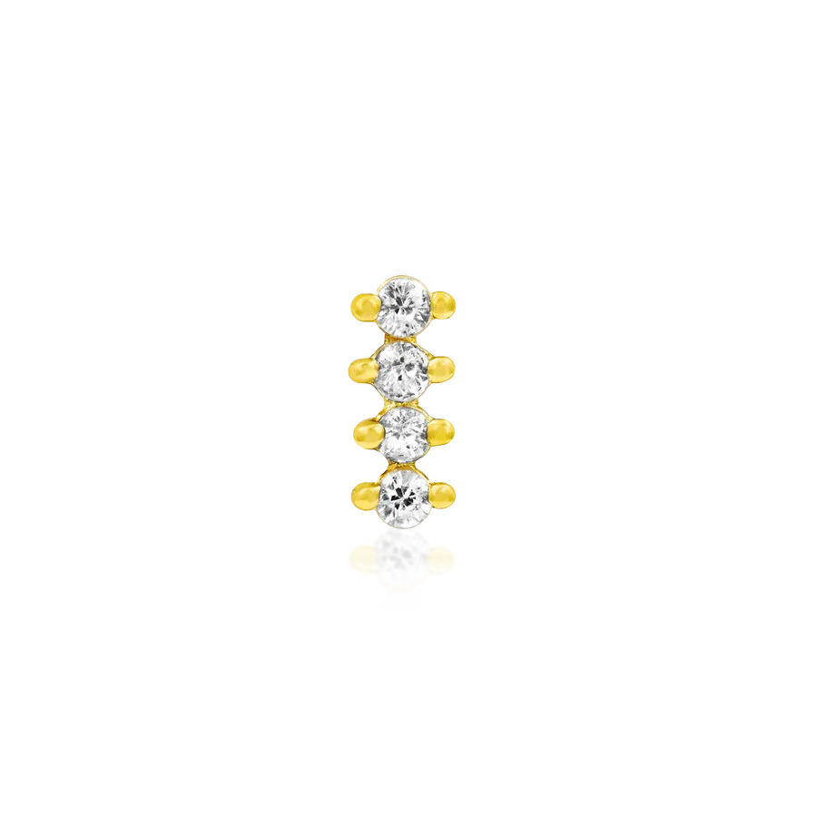 Junipurr - 4 Gem CZ Bar