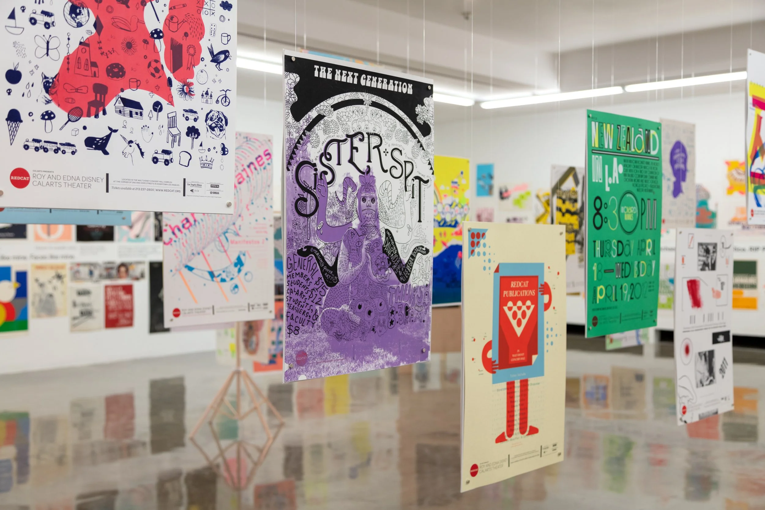 Inside Out & Upside Down: Posters from CalArts 1970–2019 at REDCAT