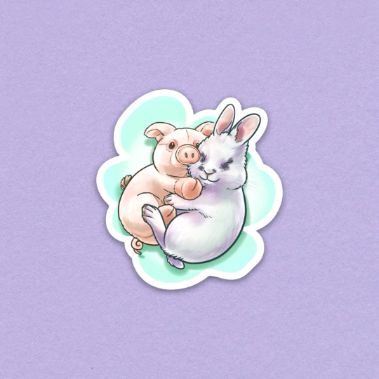 Charlie and Pig 2 Inch.png