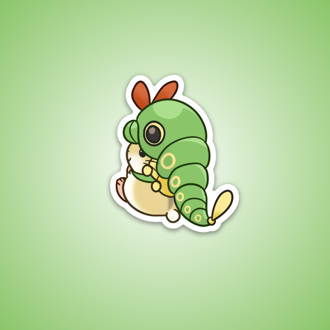 Pikachu Rust Fancy Rat in a Pikachu Costume Sticker — The Pipsqueakery - A Rescue ...