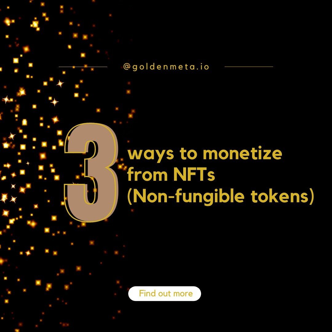 Wondering how to monetize from NFTs (Non-fungible tokens)?

THREE main ways: Artist. Collector. Service Provider.

ONE. As an Artist:
...Digital artists
...Painters
...Pole dancers
...Spoken Word Artists
(etc!)

As an Artist you can
1) Mint your work