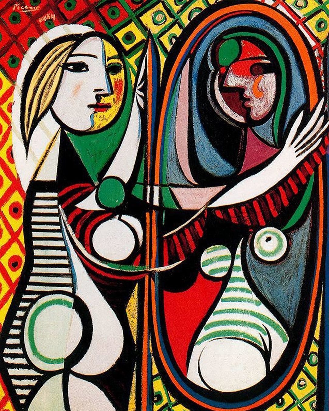 &quot;Be kinder to yourself. And then let your kindness flood the world.&quot;
&mdash; Pema Ch&ouml;dr&ouml;n

🎨'Girl before a Mirror', Pablo Picasso, 1932