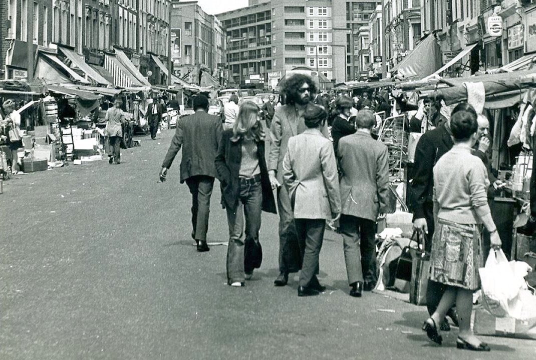 Our street Golborne Road in 1971 💙