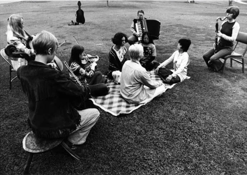 &ldquo;The group may develop positive energy, which can influence others who are less experienced. Members of the Group may achieve greater awareness and sensitivity to each other. Music is a welcome by-product of this activity.&rdquo;
&mdash; Paulin