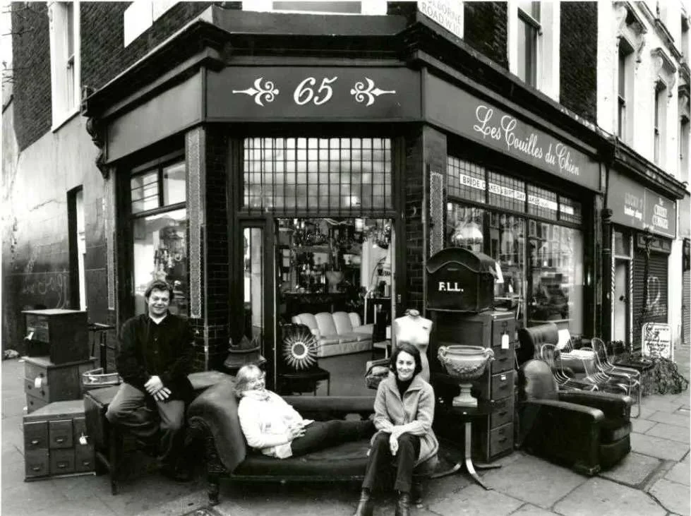 Over 25 years ago, 65 Golborne Road became home to Les Couilles du Chien (translate at your own peril). It&rsquo;s still there today, just a few doors down from us.

A London shop for unique antiques and timeless, one-off vintage pieces sourced from 