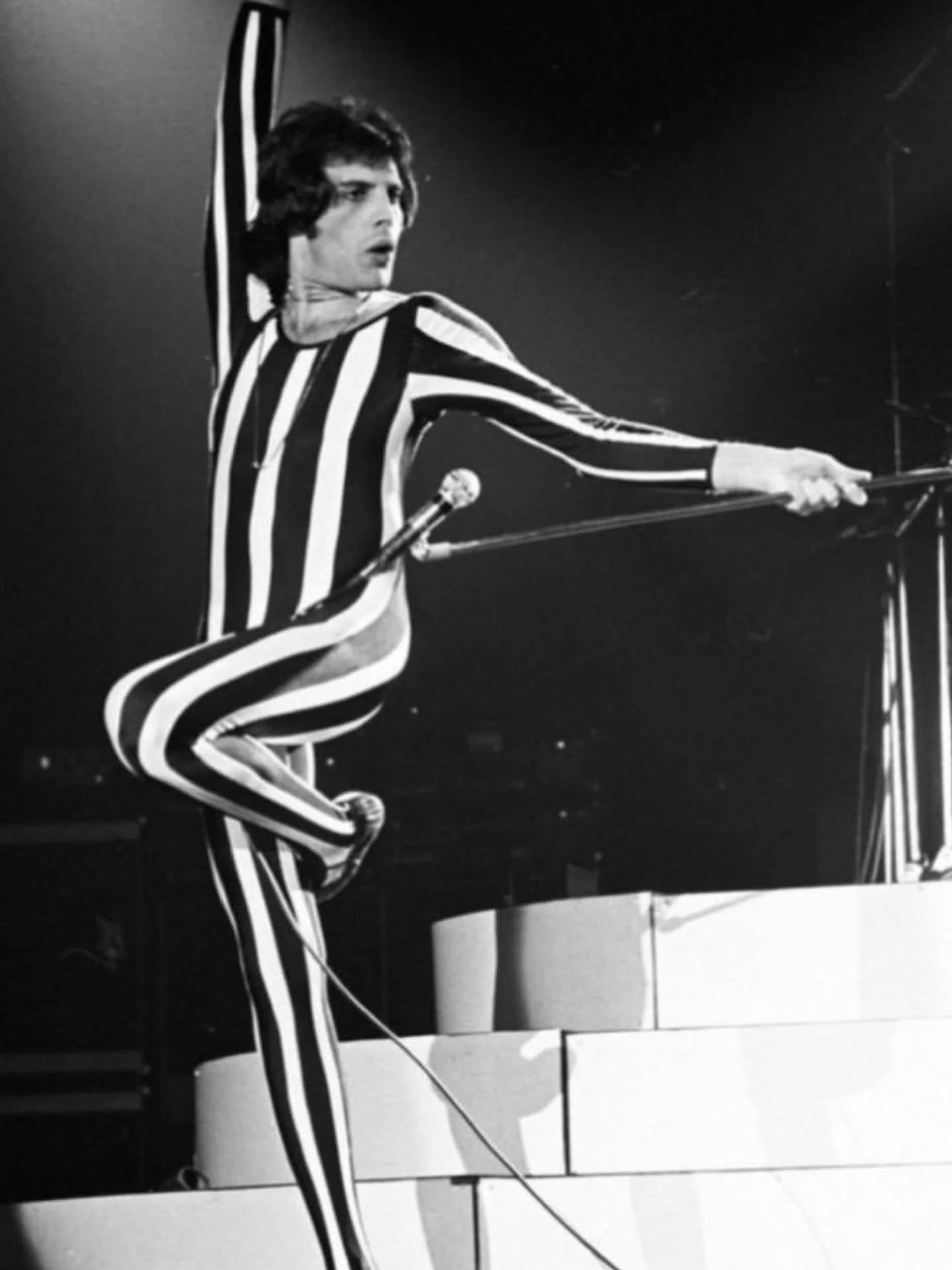 And that, folks, is how Freddie Mercury does a tree pose 🌴