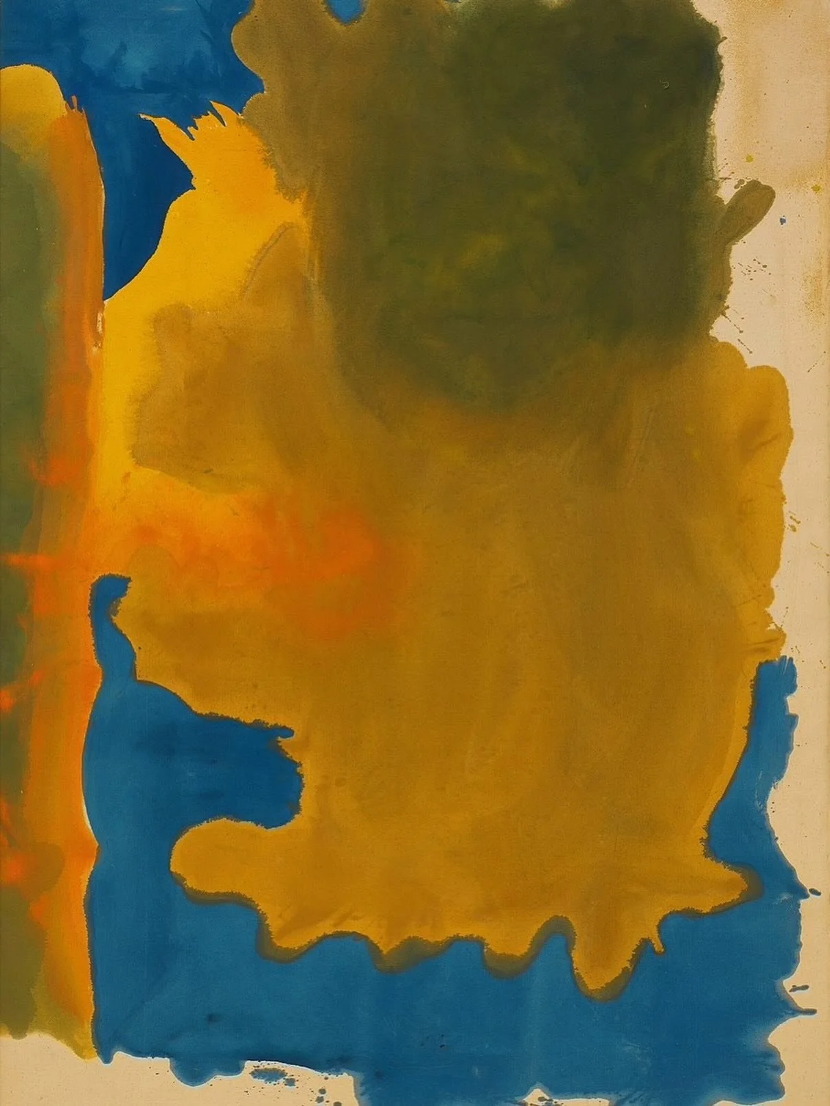 &ldquo;There is no formula. There are no rules. Let the picture lead you where it must go.&rdquo;
&mdash; Helen Frankenthaler, interview with The New York Times, 2003

🎨&rdquo;Canal&rdquo;, Helen Frankenthaler, 1963
&copy; 2023 Helen Frankenthaler /