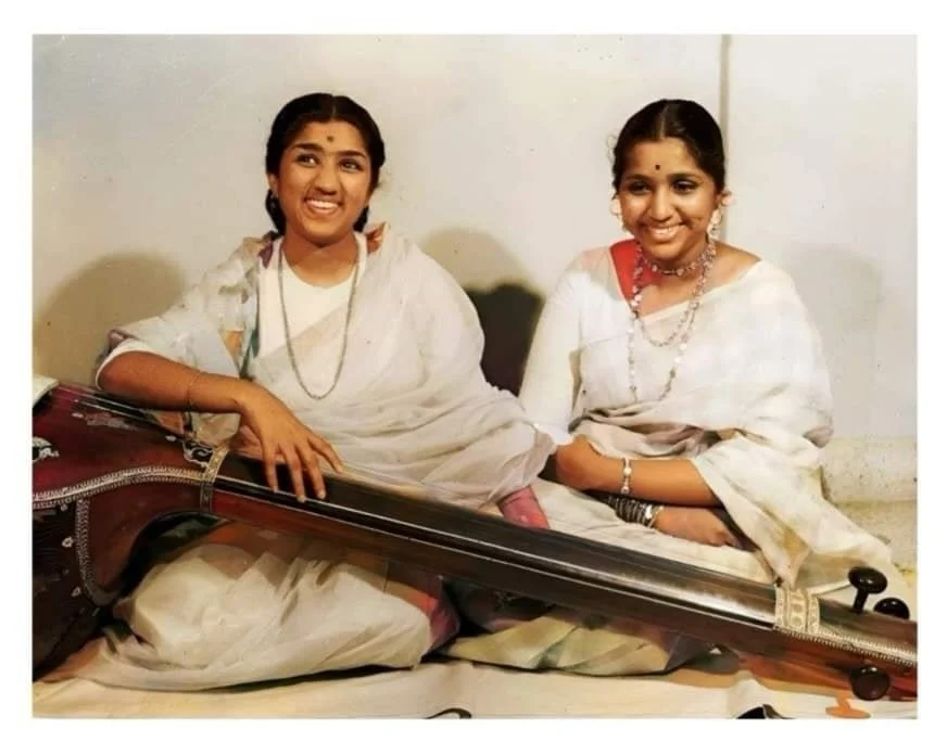 &ldquo;This freedom to become one with nature is what awaits me on the other side of the river.&rdquo; - Asha Bhosle

📷 Asha Bhosle Ji with her elder Sister Lata Mangeshkar Ji