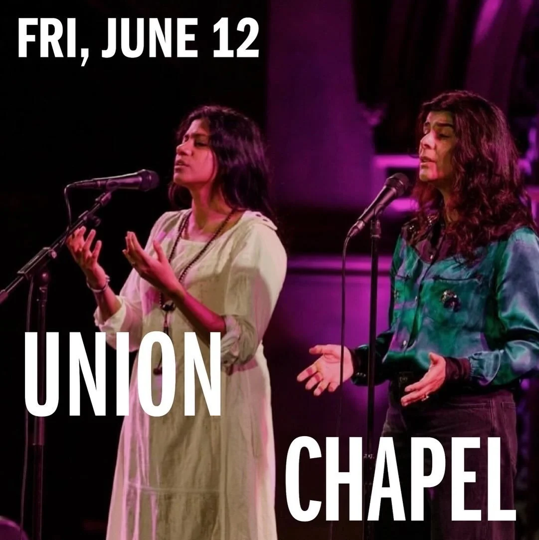 Something special is coming this June 💙
ganavya performs at Union Chapel on Friday, June 12th, with Manizeh opening for her, and featuring the Love Supreme Projects choir.
We are so looking forward to this evening all together!

Doors open: 7.00pm.
