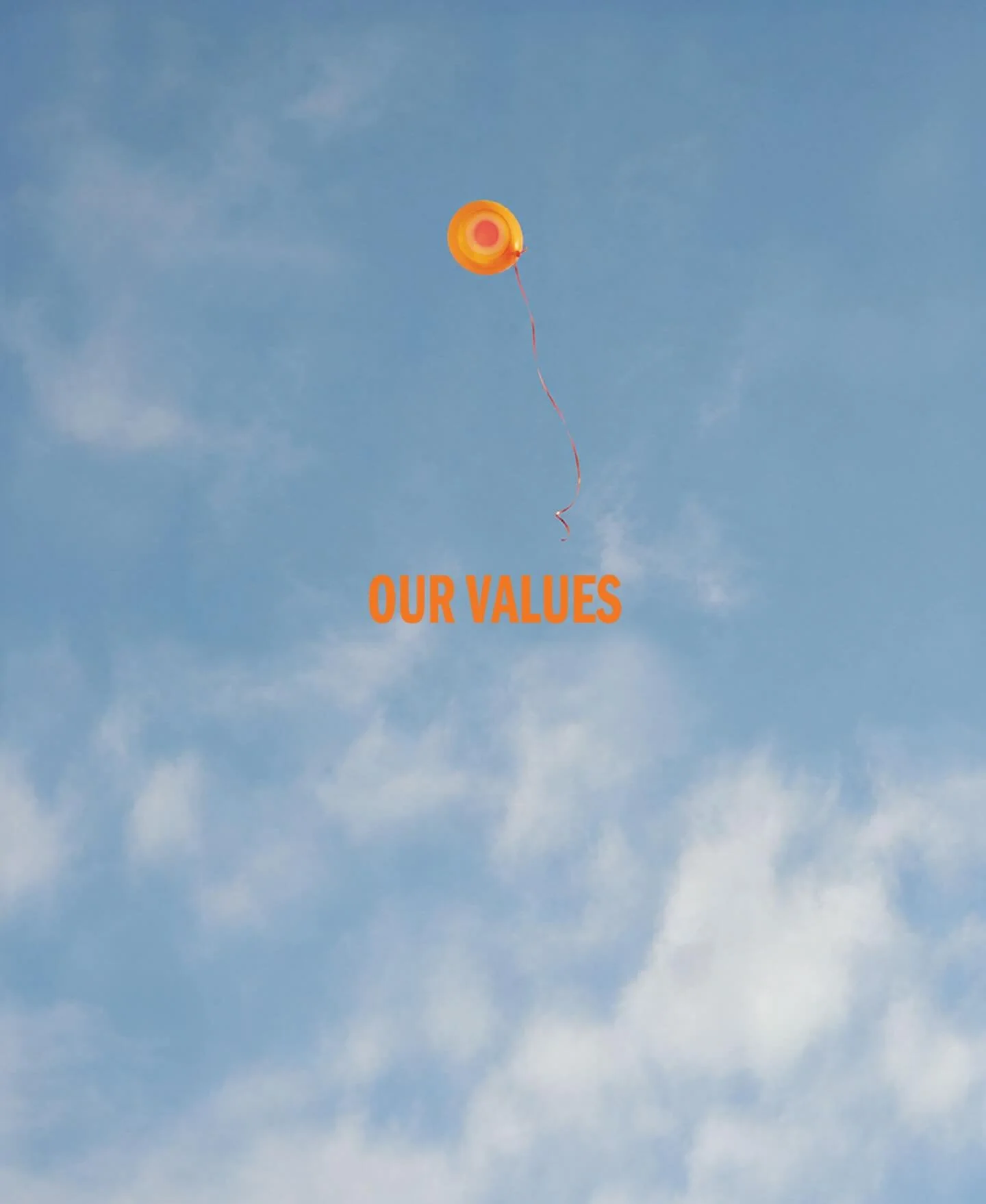 The first thing ever written down at Love Supreme Projects &mdash; Our internal values. They continue to guide what we strive towards every day 🧡